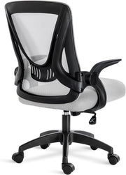 Ergonomic Mesh Office Chair Swivel w/ Lumbar Support Flip Arms