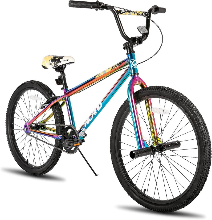 24/26 Inch BMX Bike for Boys & Girls – Beginner to Pro, Durable Steel Frame