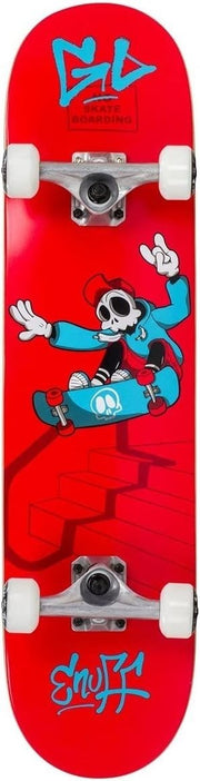 Red Maple Skateboard 31.5" Deck 7.75" Wide 54mm Wheels Durable Polyurethane