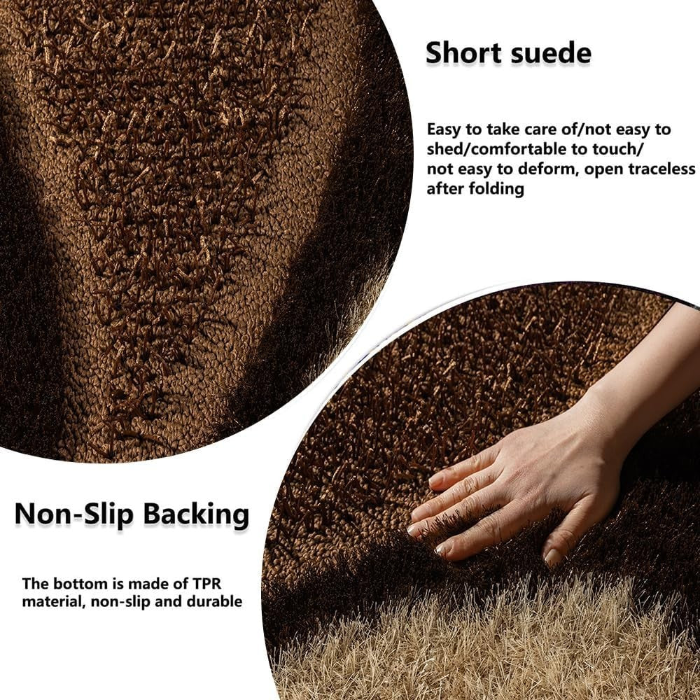 Washable Non Slip Runner Rug 60x110cm Swirl Hallway Kitchen Door Mat