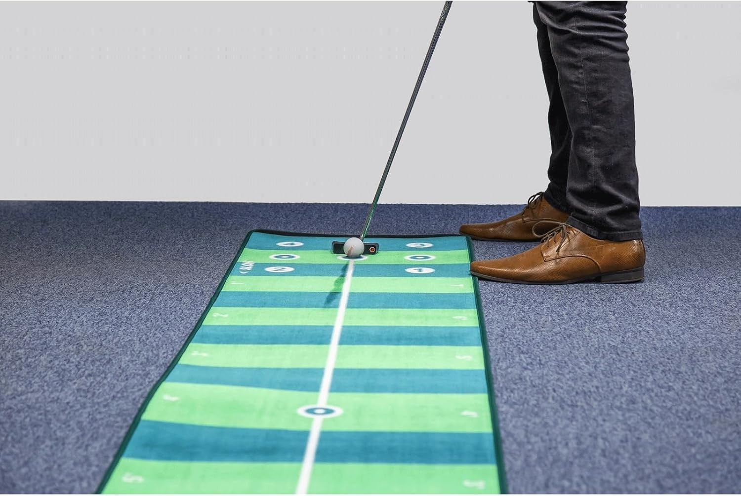 Golf Putting Mat 4 Speed Indoor Practice Training Track Long Non Slip
