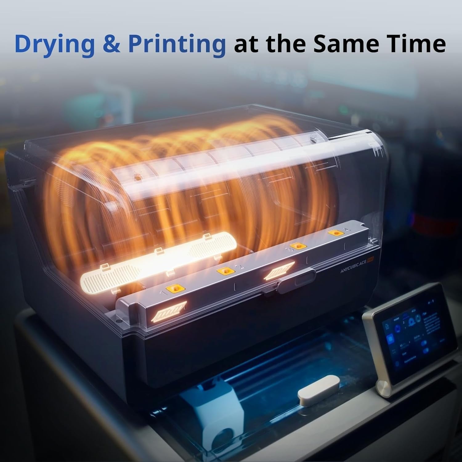 Multi-Color CoreXY 3D Printer 600mm/s Auto Level Dry & Print AI