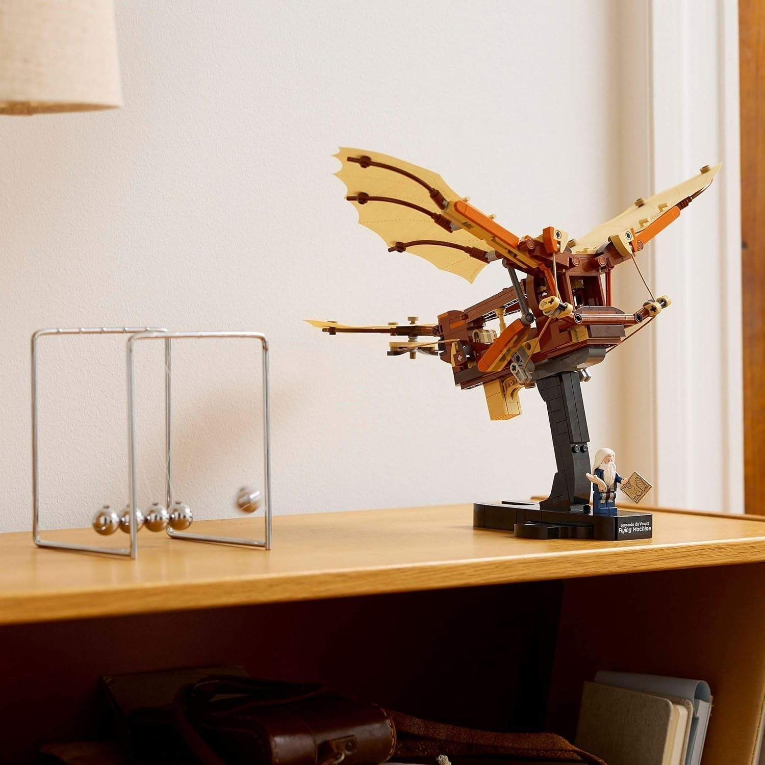 3D Ornithopter Flying Model Kit with Flappable Wings & Display Stand Gift