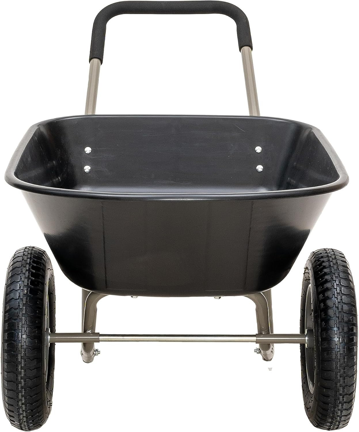 85L 2-Wheel Garden Trolley – Heavy Duty Cart w/ Pneumatic Tyres 150kg Capacity
