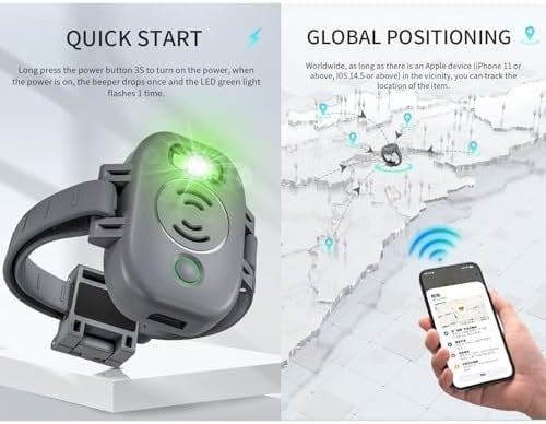 Anti-Lost Drone Alarm Buzzer 120dB GPS Tracker LED Light for Mini 4 Pro Avata 2