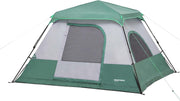 6 Person Camping Tent Waterproof Instant Pop Up with Rainfly Bag