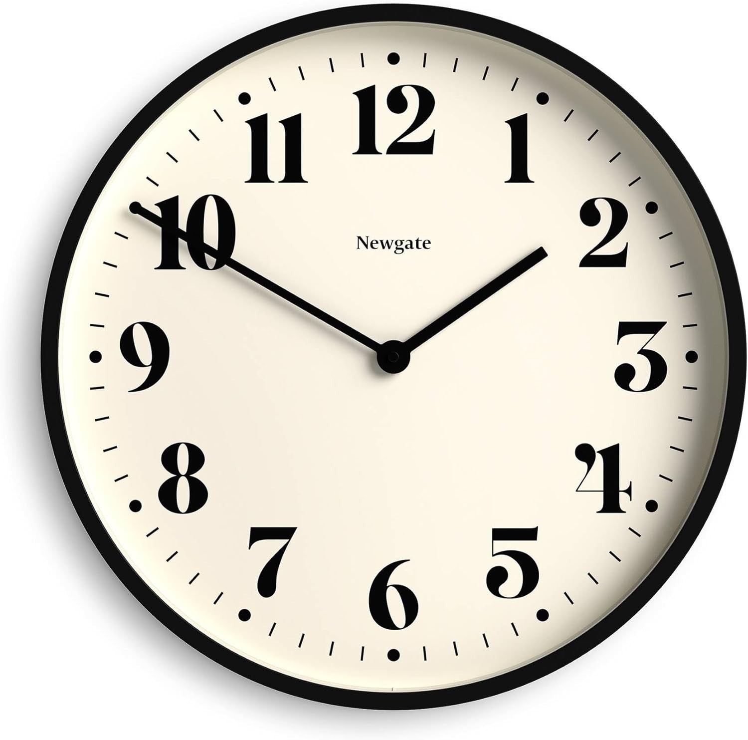 Silent Sweep Wall Clock 45cm | Modern Round Kitchen Living Room Office Timer