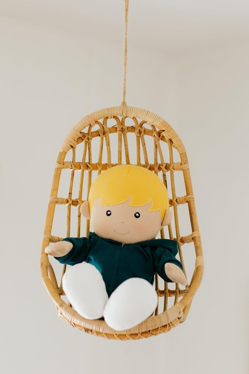 12.5in Organic Soft Baby Doll Hypoallergenic Non Toxic Eco Friendly Plush