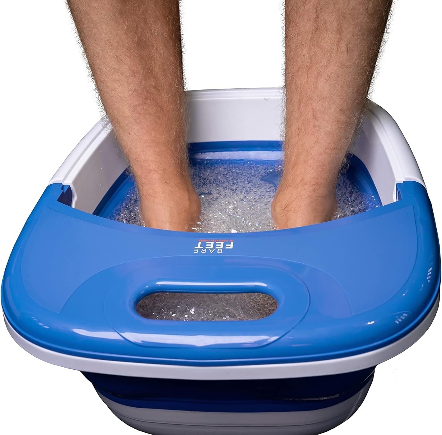 Foldable Foot Spa with Infrared Heat, Bubbles & Vibration Massage for Feet