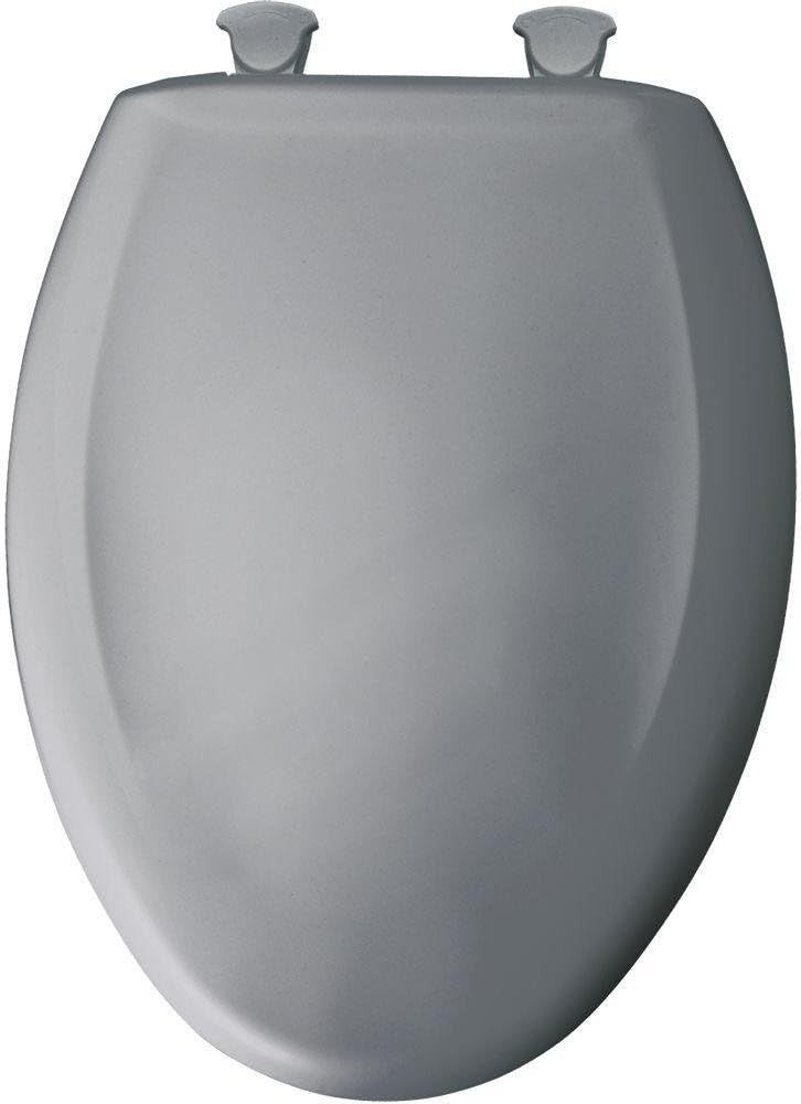 Slow Close Elongated Toilet Seat Country Grey Easy Clean & Change