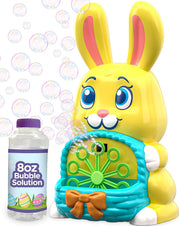 Bunny Bubble Blower for Toddlers Kids Easter Toy Indoor Outdoor Fun
