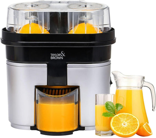 Electric Twin Citrus Juicer 90W Anti Drip Fast Lemon Orange Squeezer