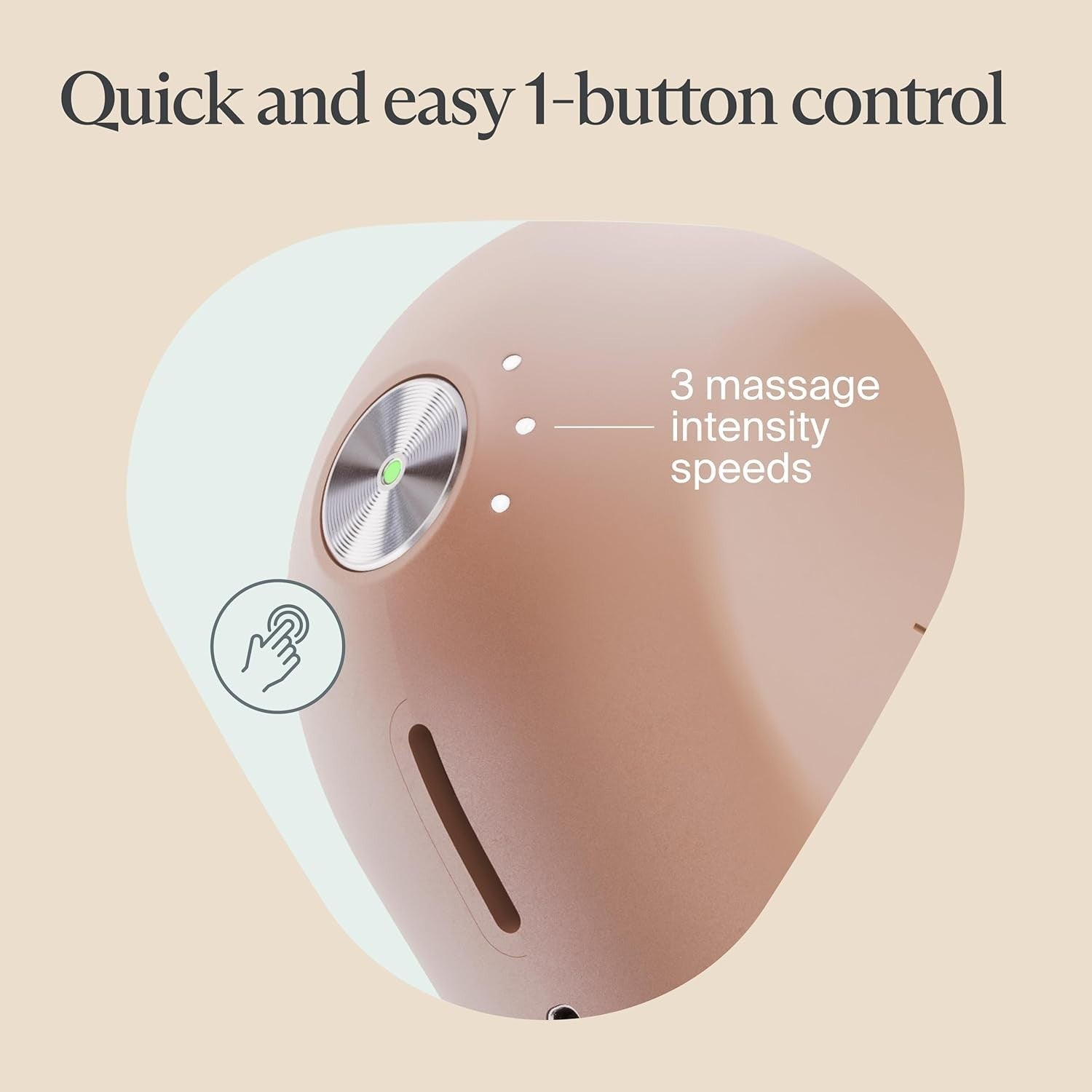Compact Massage Gun Deep Tissue Percussion QuietForce Portable Muscle Relief