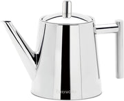 Double Wall Stainless Steel Teapot 1000ml Removable Infuser Tea Pot