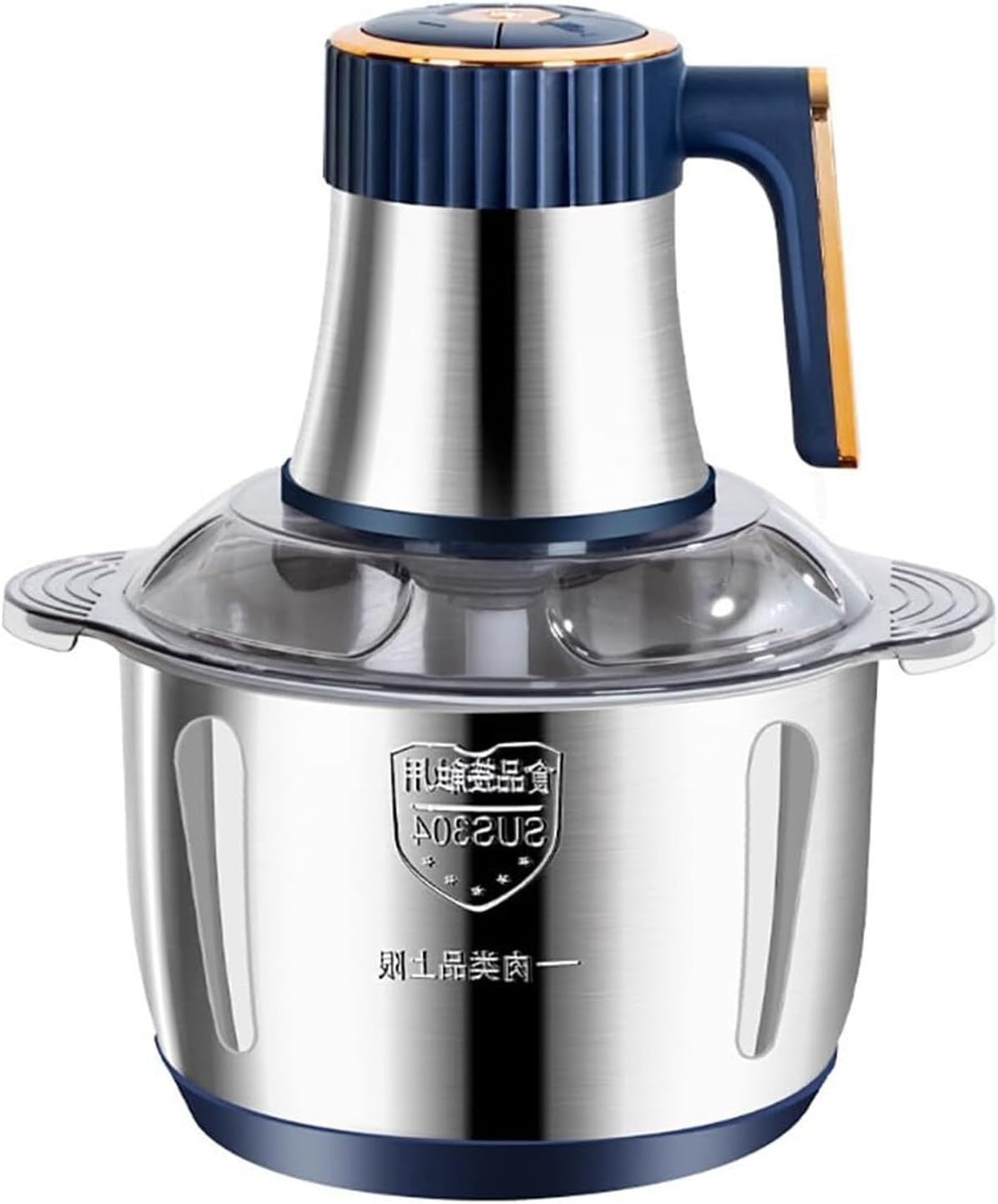 500W Electric Food Chopper 5L Meat Grinder Vegetable Processor Blue