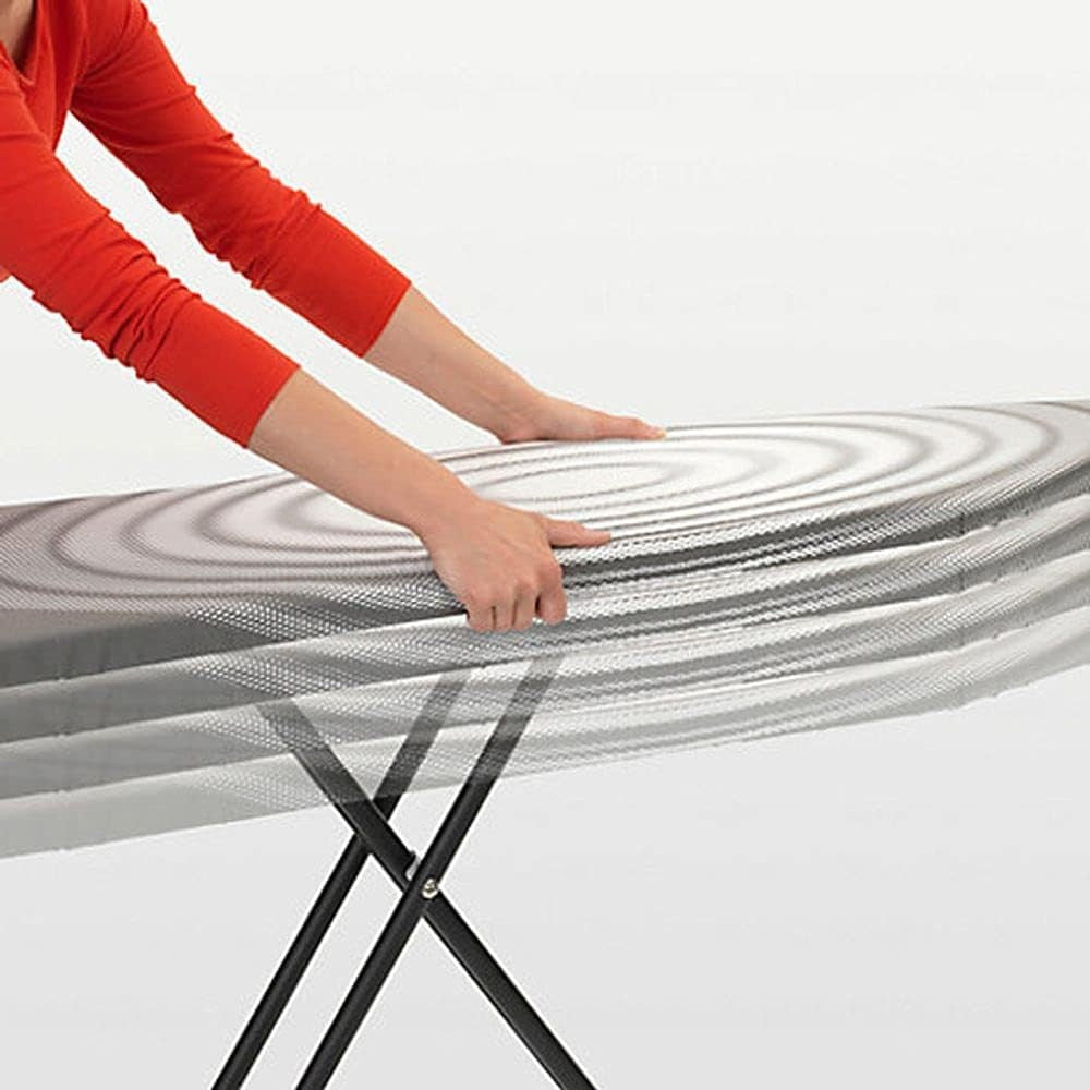 XL Ironing Board 135x45cm Adjustable Height Heat Resistant Zone Non Slip