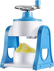 Manual Ice Crusher Snow Cone Maker Stainless Blade Shaved Ice Machine