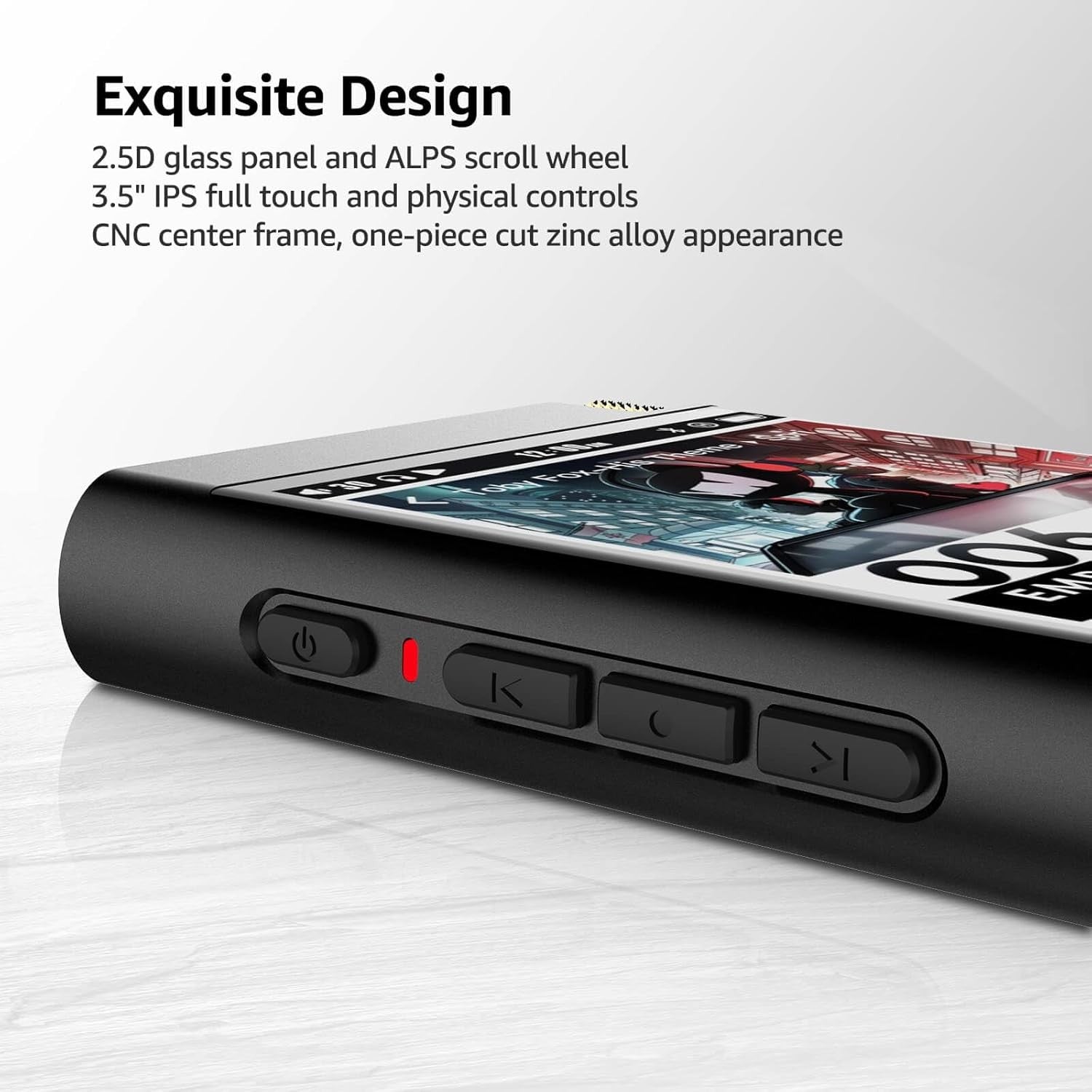 HiFi Bluetooth MP3 Player 3.5" Lossless 32GB 512GB Support