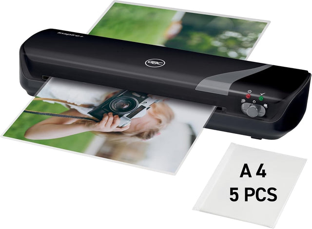 A4 Laminator Compact Desktop Hot Cold 4 Min Warm Up + Starter Pouches