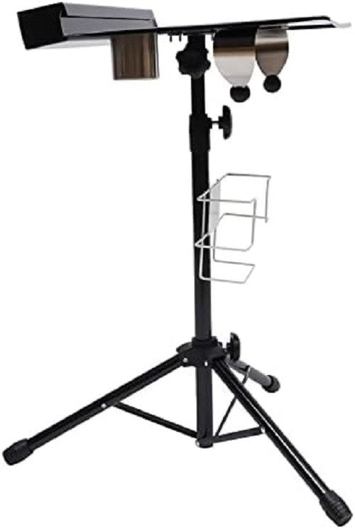 Portable Tattoo Workstation Adjustable Height Studio Tool Table Tripod