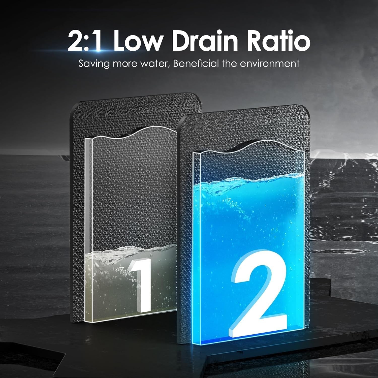 Reverse Osmosis Water Dispenser Hot Cold Countertop Touch Screen