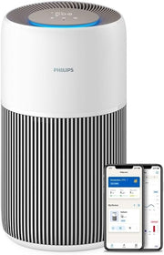 Ultra Quiet HEPA Air Purifier CADR 420m³/h Large Room 109m² Allergy