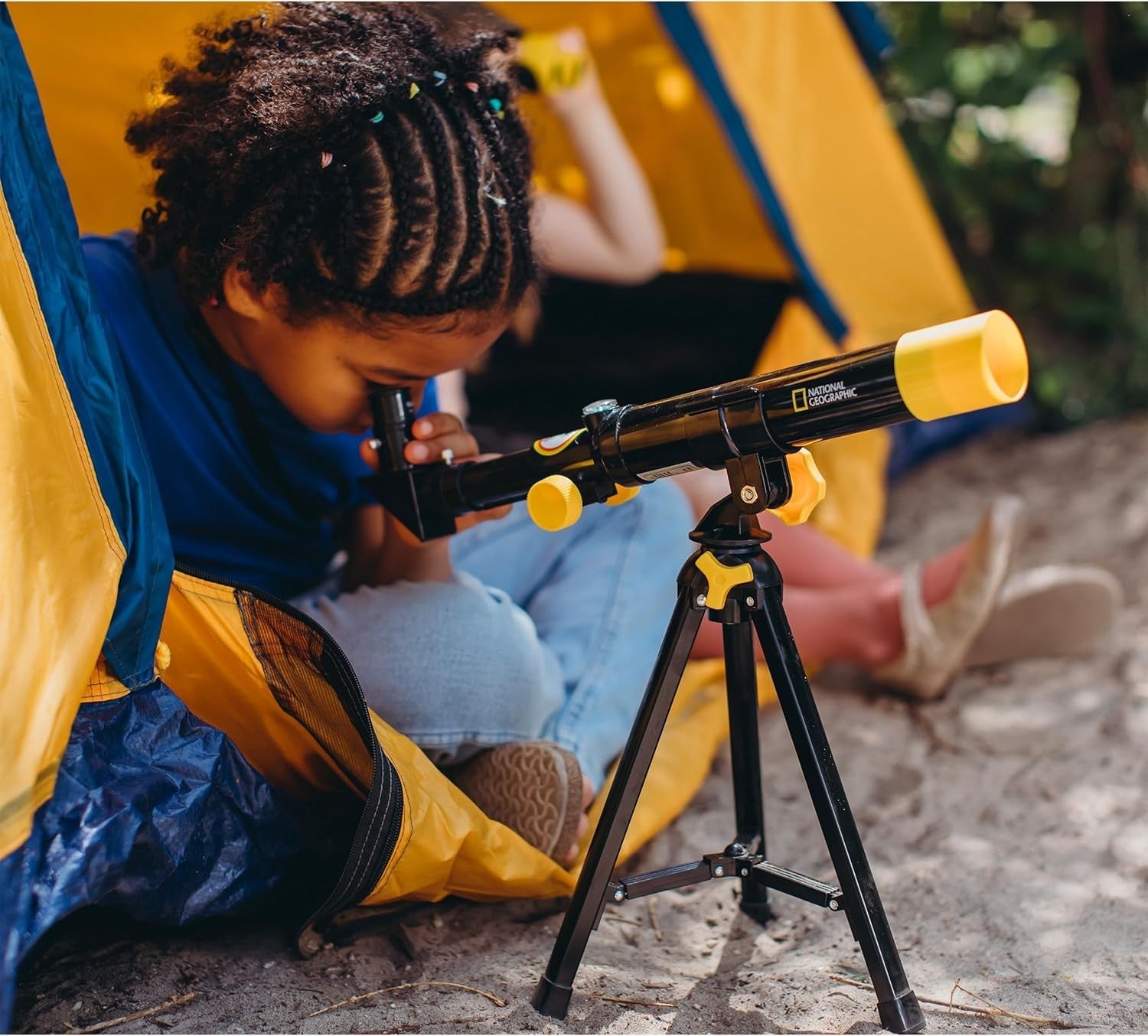 40/400 Kids Table Telescope AZ Mount w/ Tripod, Compass & Phone Adapter
