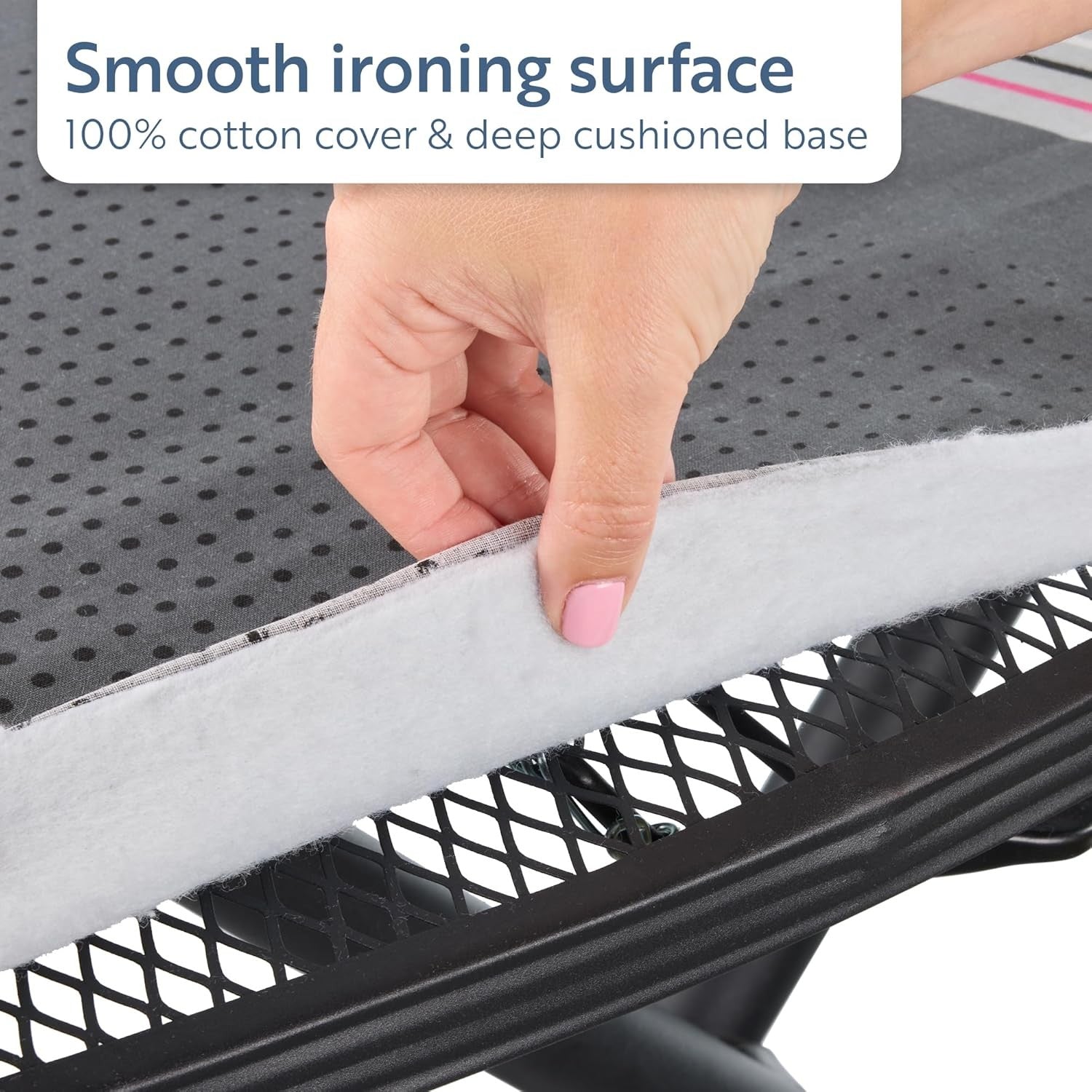 Extra Wide Ironing Board 135x46cm Steam Generator Compatible Adjustable