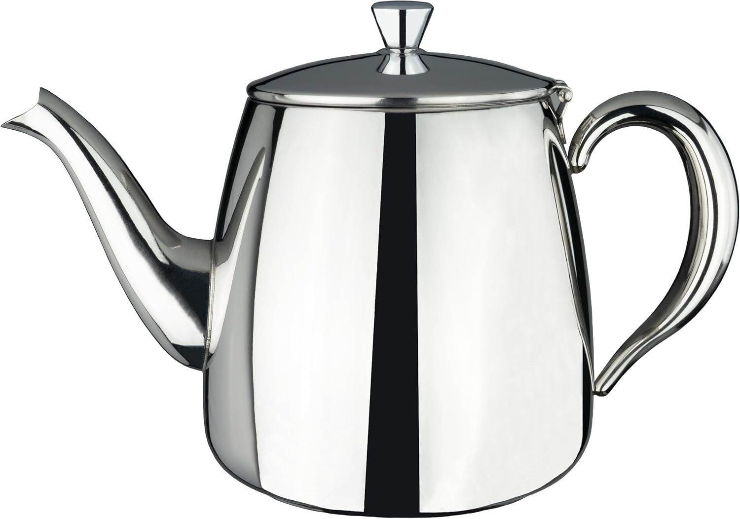 Stainless Steel Teapot 70oz Mirror Polished Tea Pot Cool Touch Handle