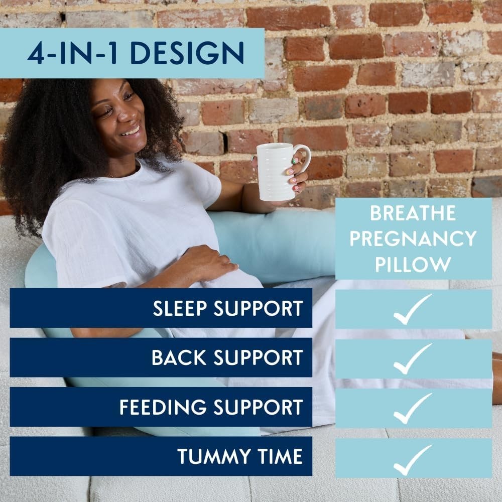 Pregnancy Pillow Breathable Maternity Body Support Nursing Leg Pillow