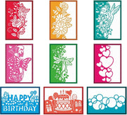 Metal Cutting Dies Set Flowers Butterflies Scrapbook Card Making Tool