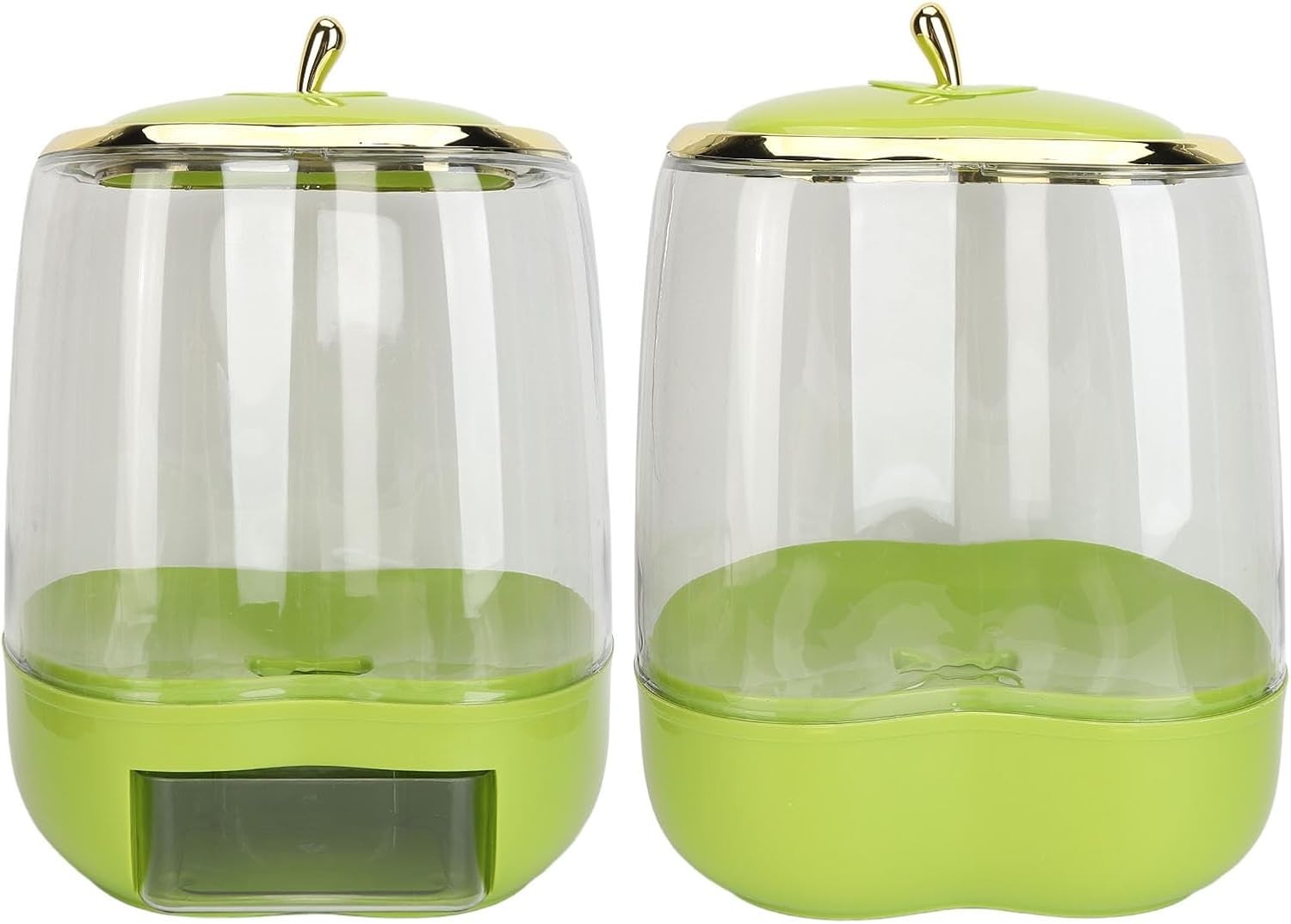 10KG Airtight Rice Dispenser Grain Storage Container Transparent Bin