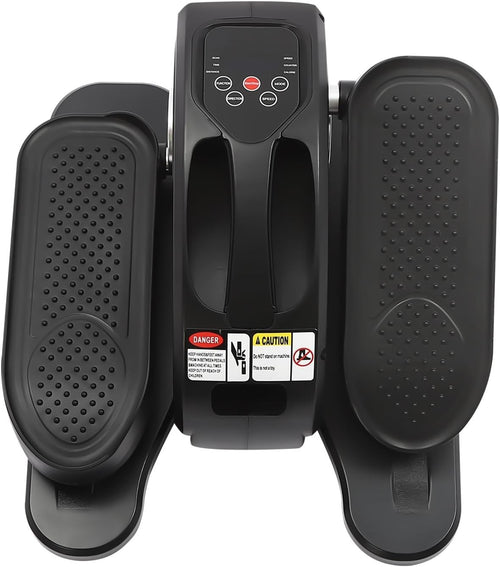 Under Desk Electric Mini Elliptical Pedal Exerciser LED Display 5-Speed Compact