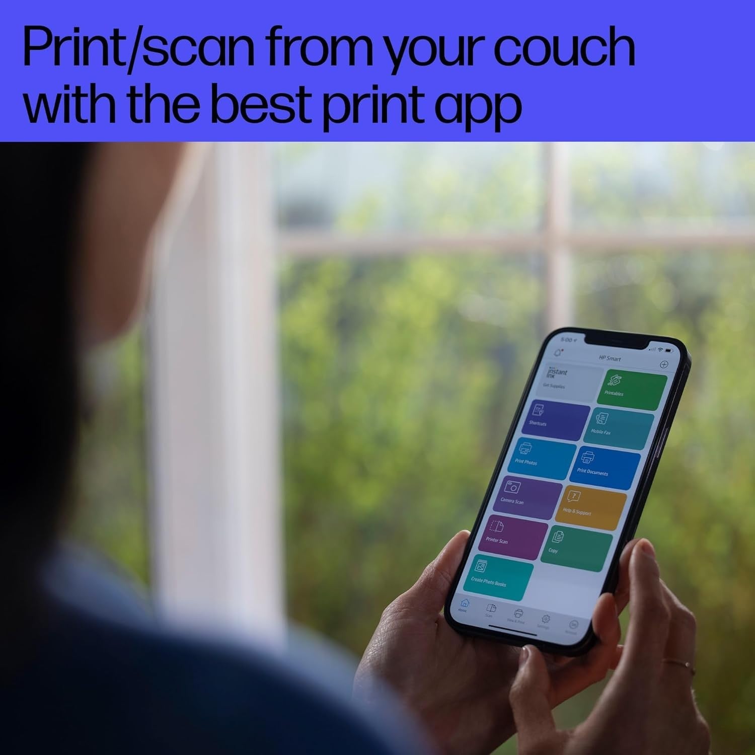Light Cement Colour All-in-One Printer | Print Scan Copy Fax | Home Office