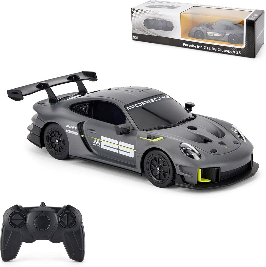 1:24 Scale RC Car – Grey High-Performance Remote Control Model for Kids