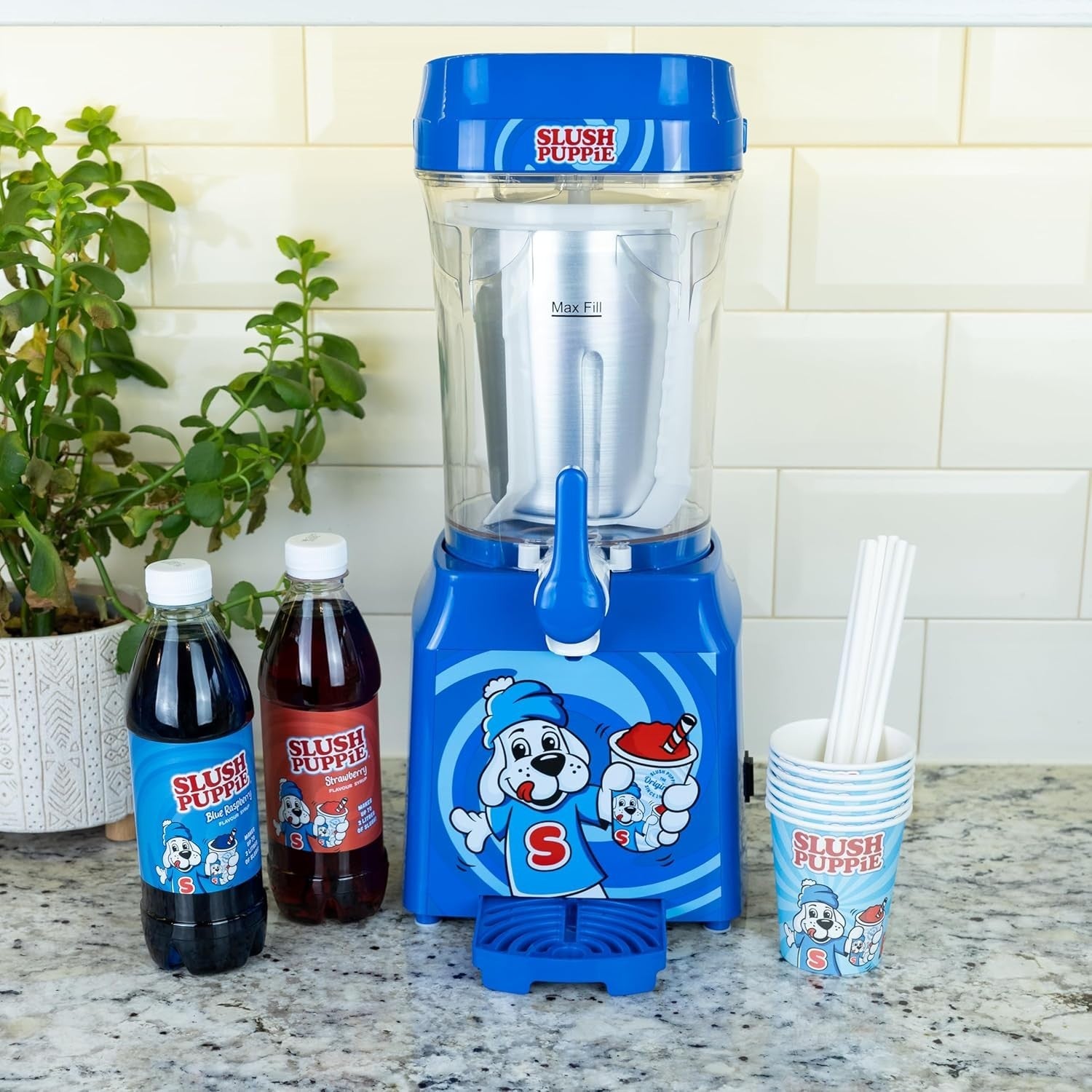 Countertop Slush Maker Frozen Drink Machine 1L Home Slushy Maker