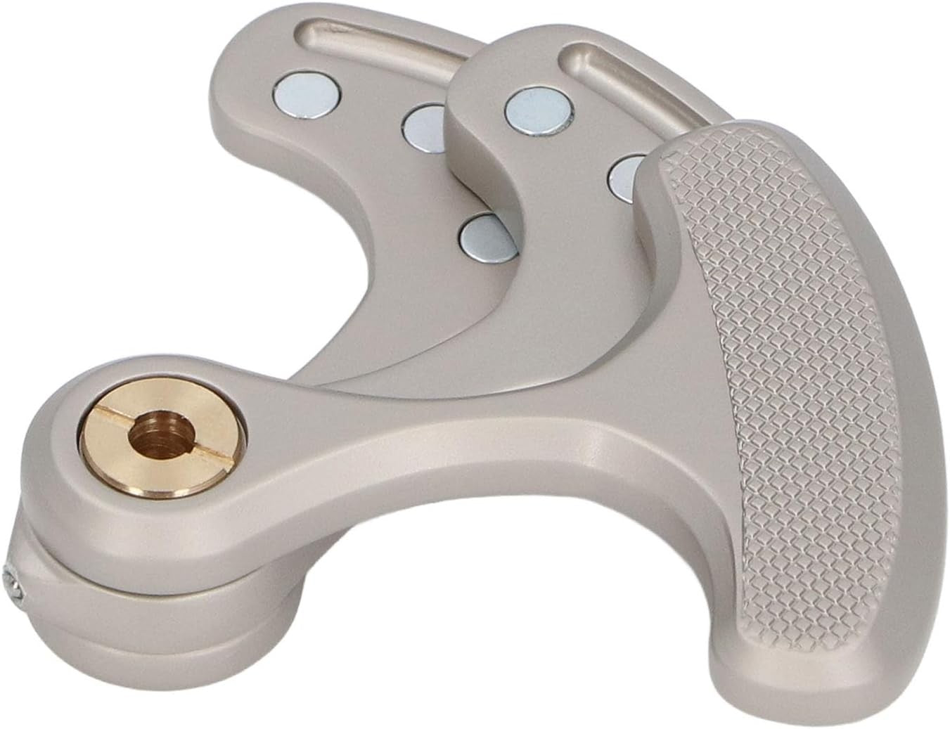 Silver Magnetic Fidget Clicker Metal Stress Relief ADHD Focus Tool