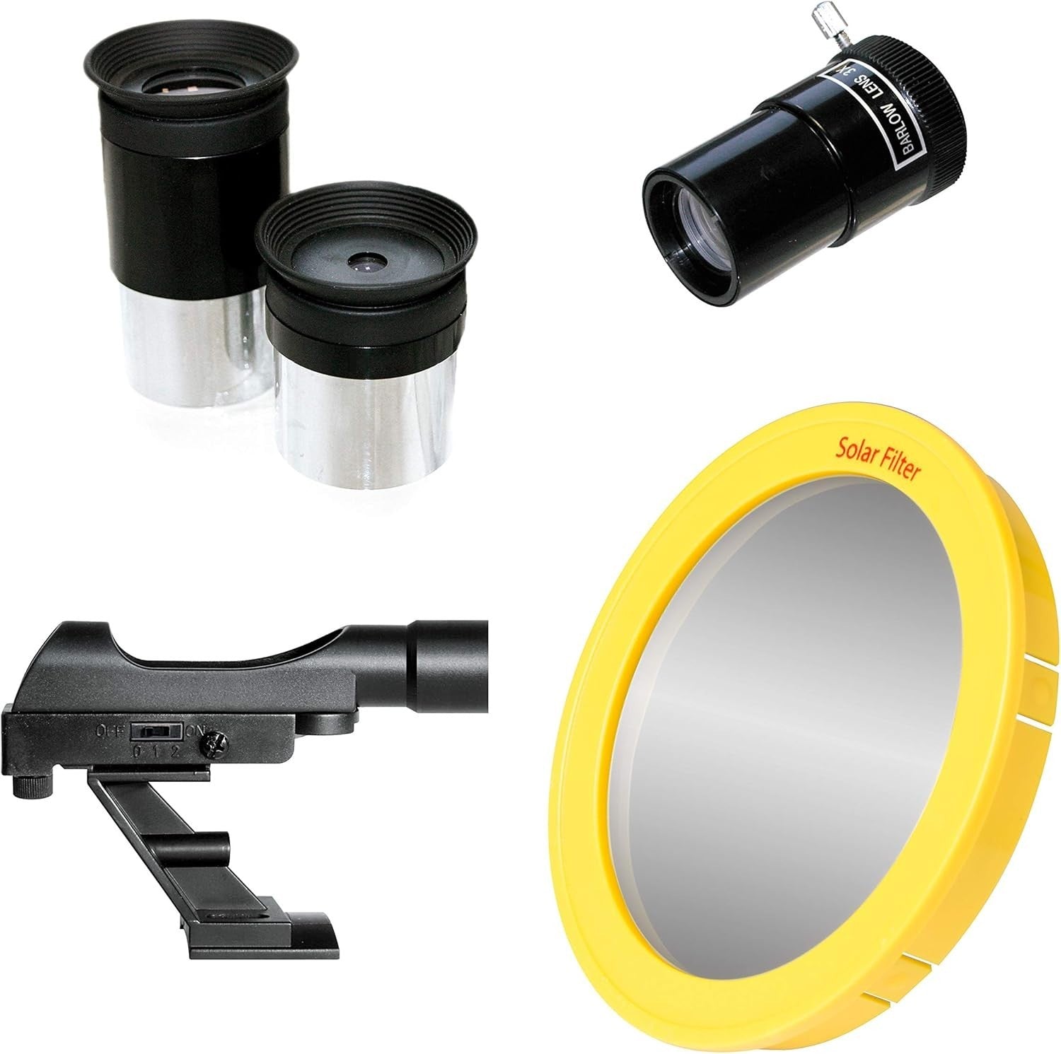 Newtonian Reflector Telescope 130/650 EQ Mount Tripod Manual Focus Kit