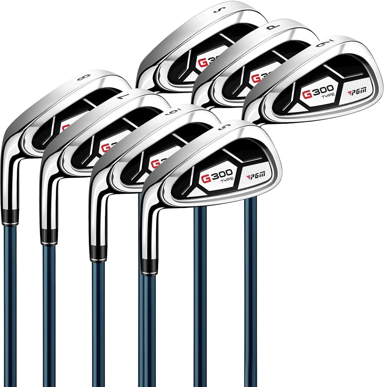 Left Hand Complete Golf Club Set 12 Piece Driver Hybrids Irons Putter Bag