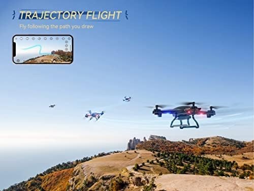 2K HD Drone Quadcopter Adults Kids Gesture Voice Control VR Ready RC