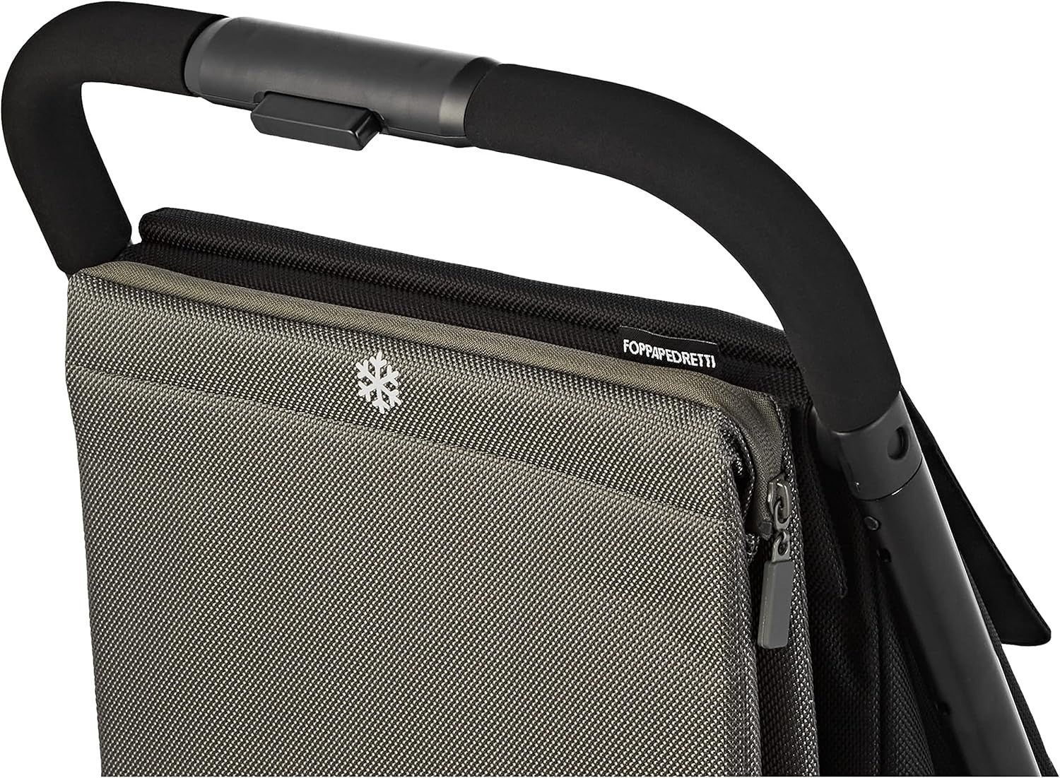 Folding Shopping Trolley 46L Bag Swivel Wheels Lightweight Aluminium Black
