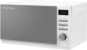 20L Digital Microwave 800W Solo 5 Power Levels Auto Defrost White