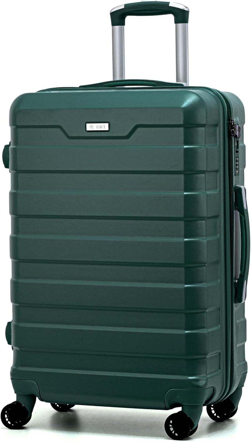 24” Check In Travel Case Lightweight Hard Shell TSA Lock Spinner Wheels