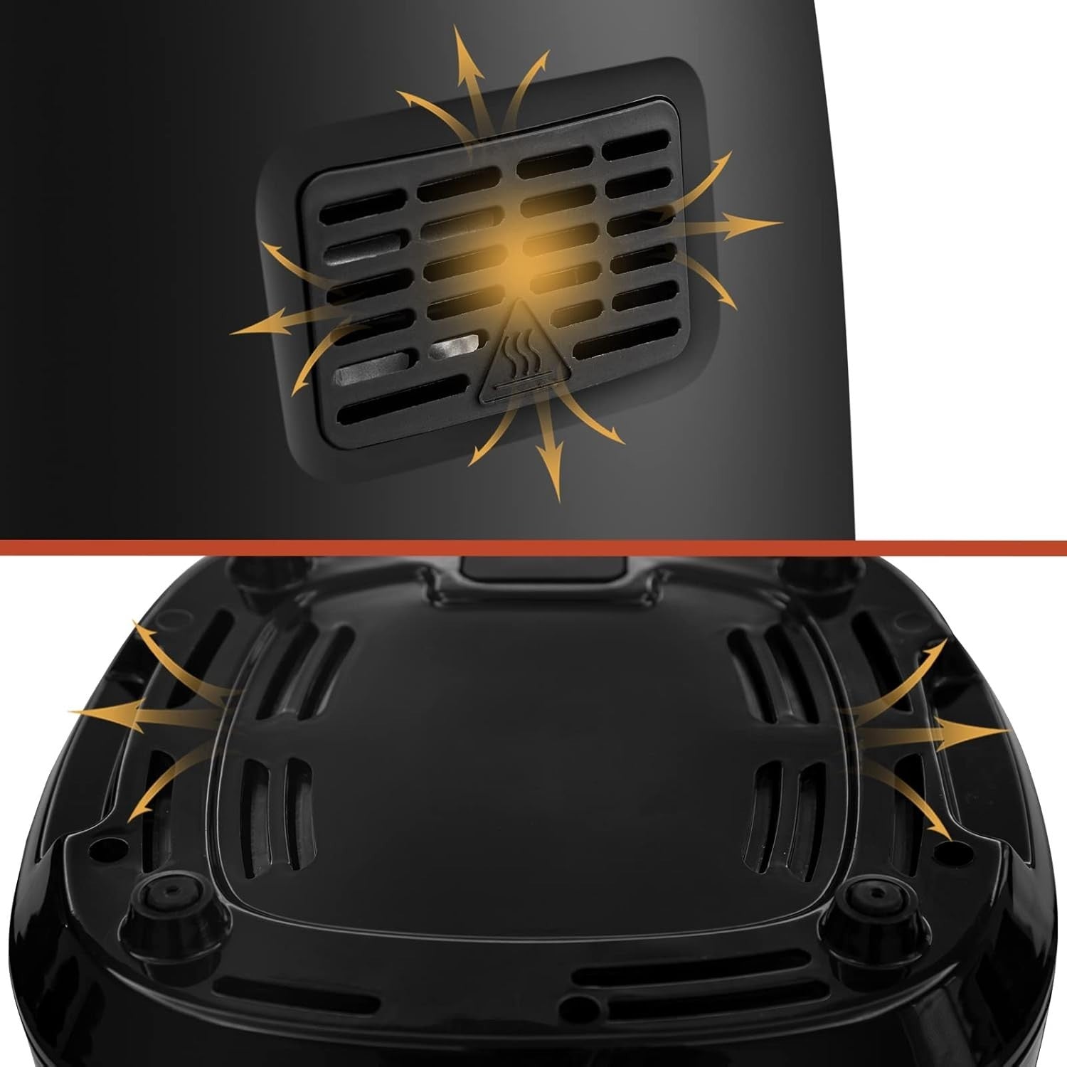 Digital Air Fryer 3.8L Rapid Air 1450W Touch Display Low Oil