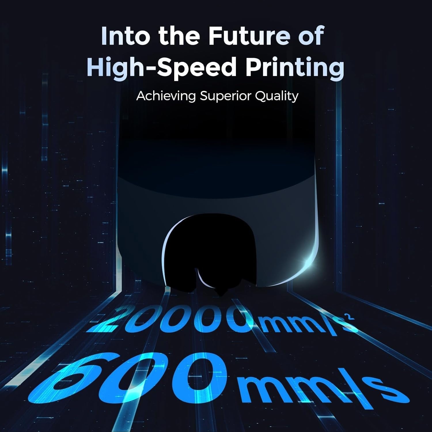 High Speed Core XY 3D Printer Auto Leveling 600mm/s Direct Drive