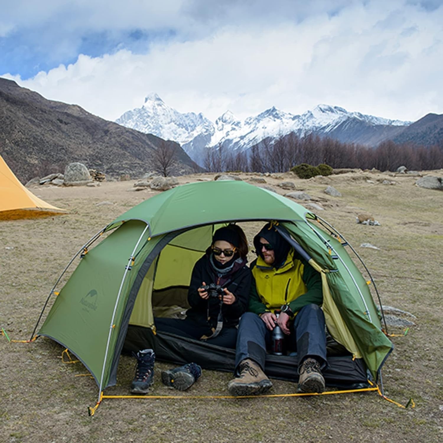 2-3 Person 4 Season Backpacking Tent 4000mm Waterproof Lightweight