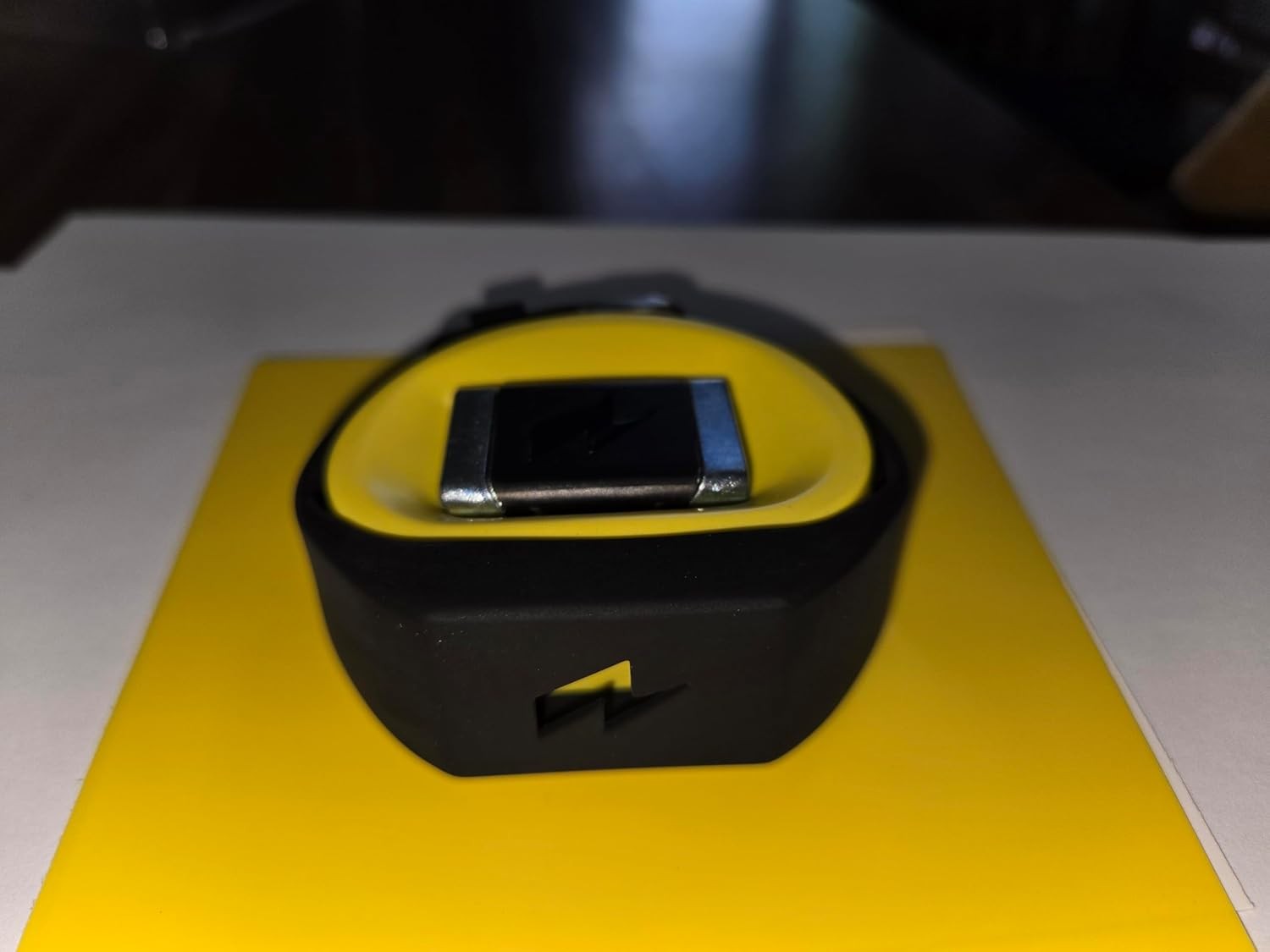 Black Shock Alarm Clock Wearable Wake Up Trainer Loud Vibrate Electric Alert