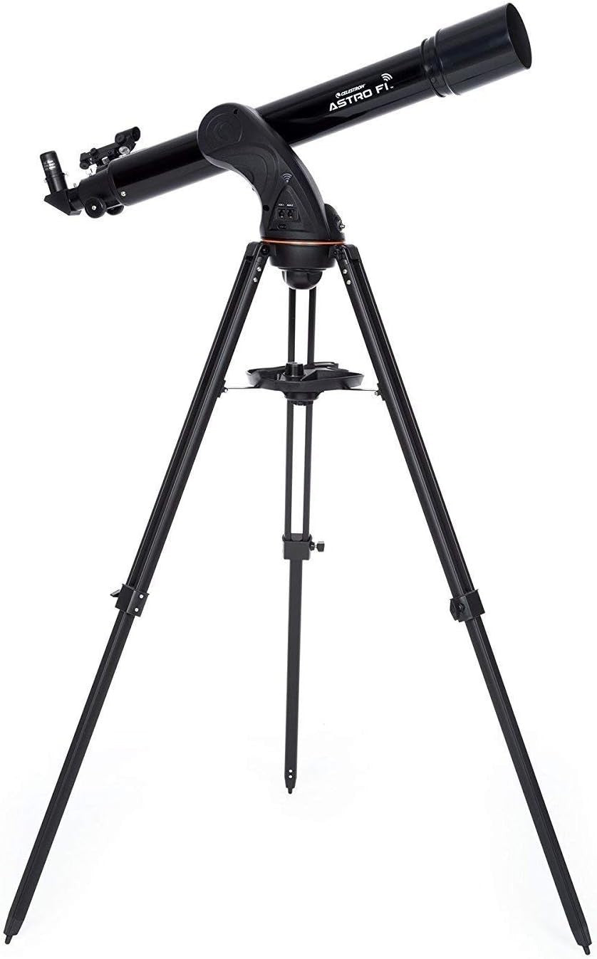 90mm Astro-Fi WiFi Refractor Telescope 150mm Lens Altazimuth Mount
