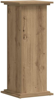 Tall Oak Wood Plant Stand 33x33x80cm Indoor Display Pedestal Table Home Décor