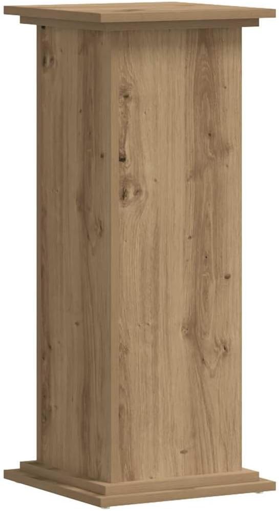 Tall Oak Wood Plant Stand 33x33x80cm Indoor Display Pedestal Table Home Décor
